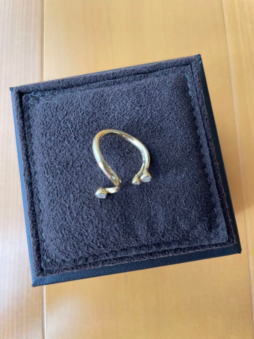 コデラトモコ　K18 ダイヤモンドリング　1号、2号