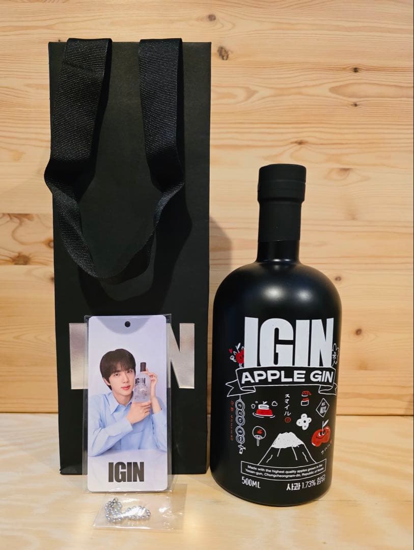 JIN IGIN APPLE GIN ポップアップ ネックタグ付 BTS ジン - メルカリ