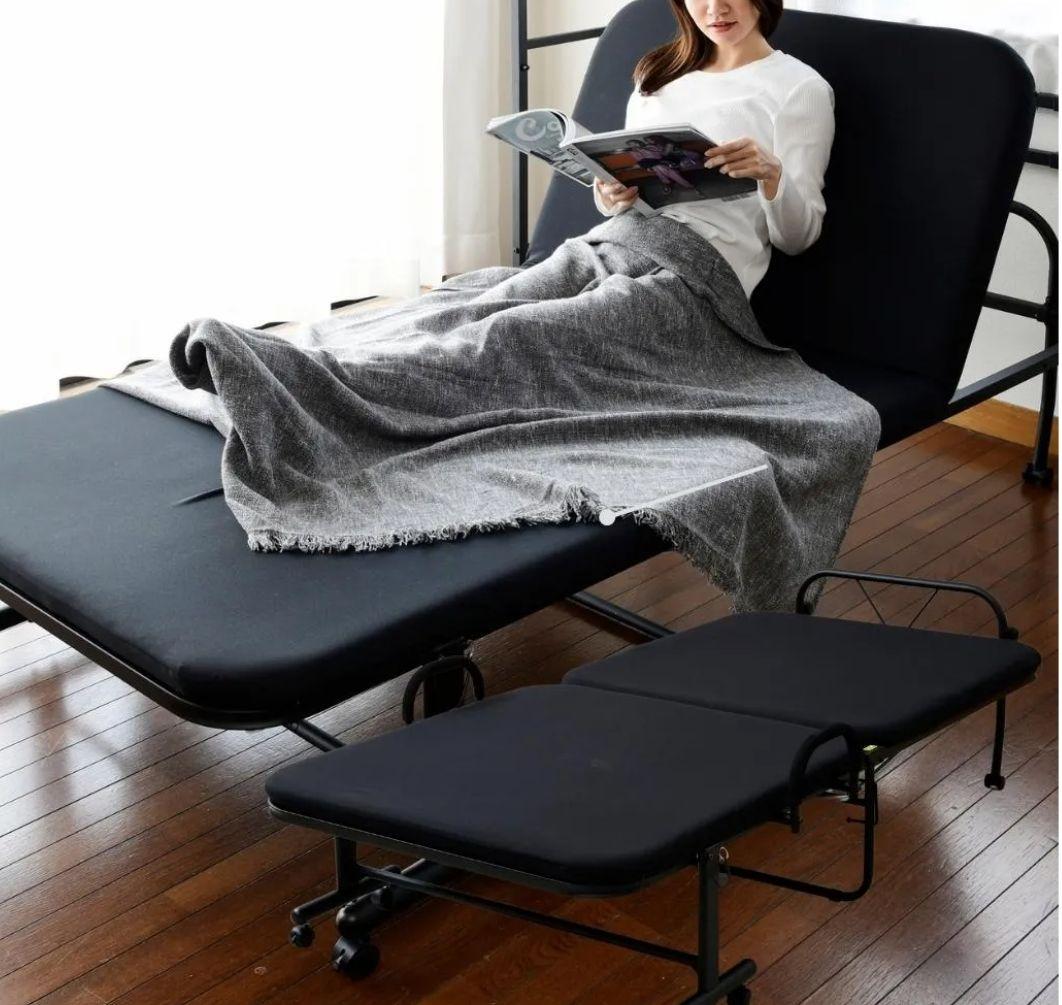 ☆コーナンオリジナル折りたたみベッド ブラック Sサイズ 引取限定 訳