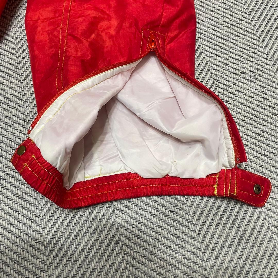 年代物・レア】SEILLER スキースノボウェア セットアップ レッド L