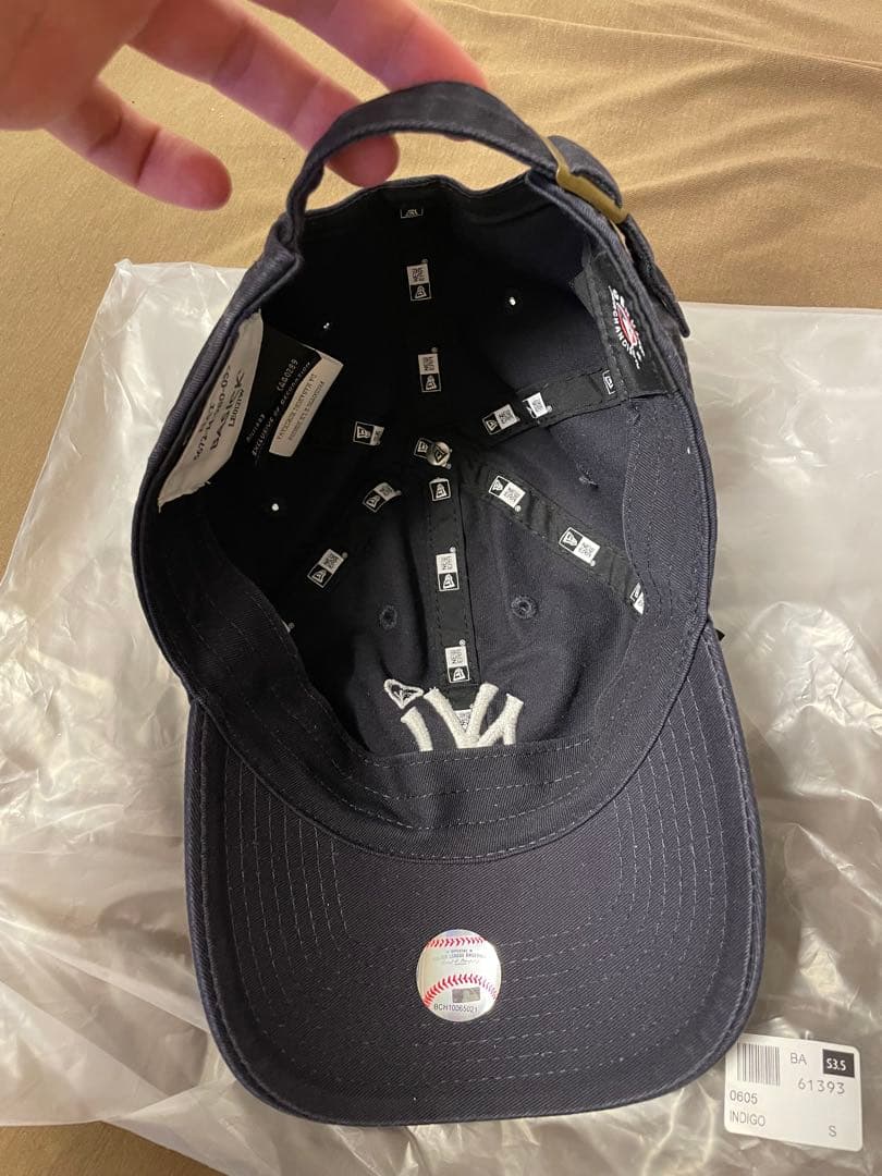 BASICKS NEWERA ベースボールキャップ ネイビー 山田涼介着用 - メルカリ