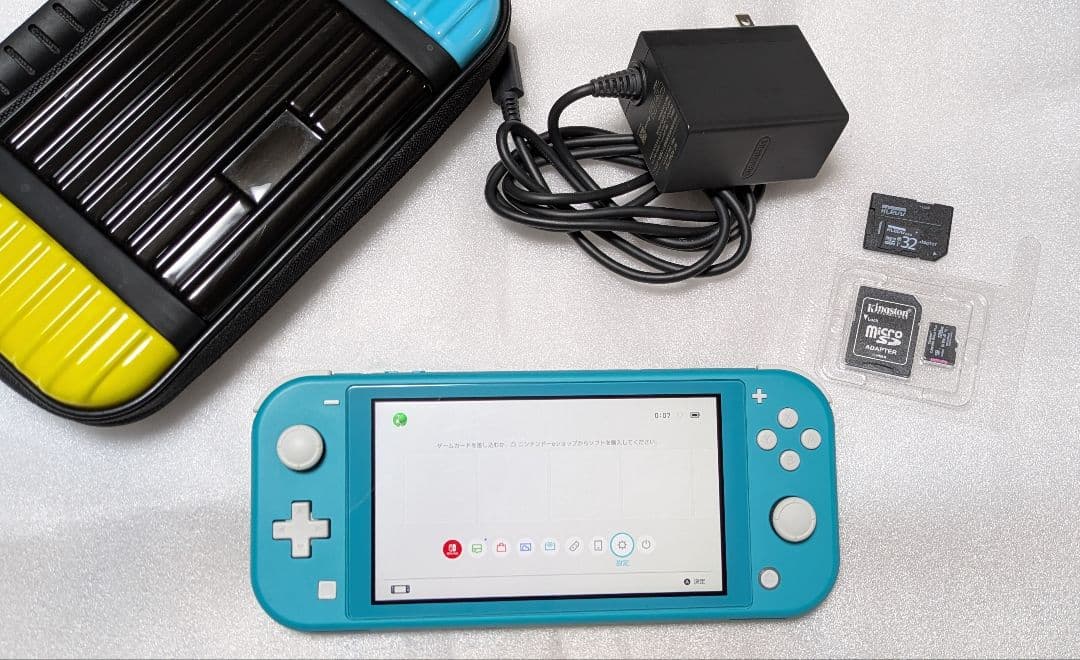 SwitchLight ターコイズ 本体＋充電器＋SDカード Nintendo Switch Lite ターコイズ ニンテンドースイッチライト 本体
