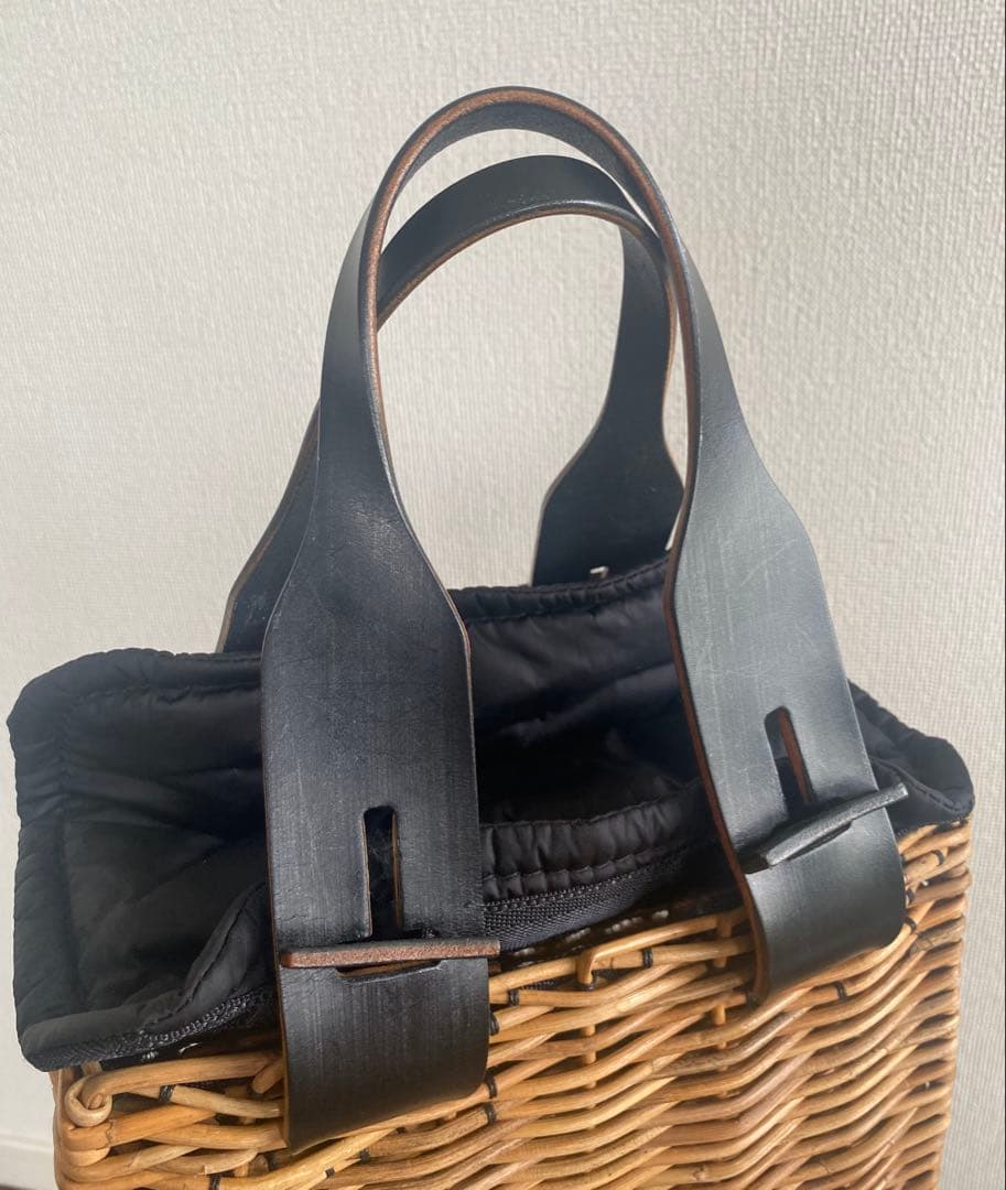 エバゴスebagos角たてバスケットスイッチハンドルリサイクルリップ