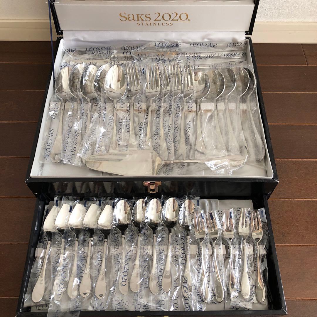 未使用 Saks 2020 エメロード カトラリー36本セット 20-20 高級 - メルカリ