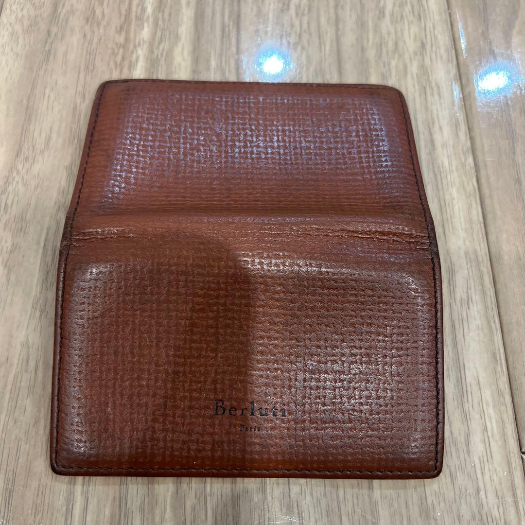 Berluti ブラウン名刺入れ ベルルッティ - メルカリ