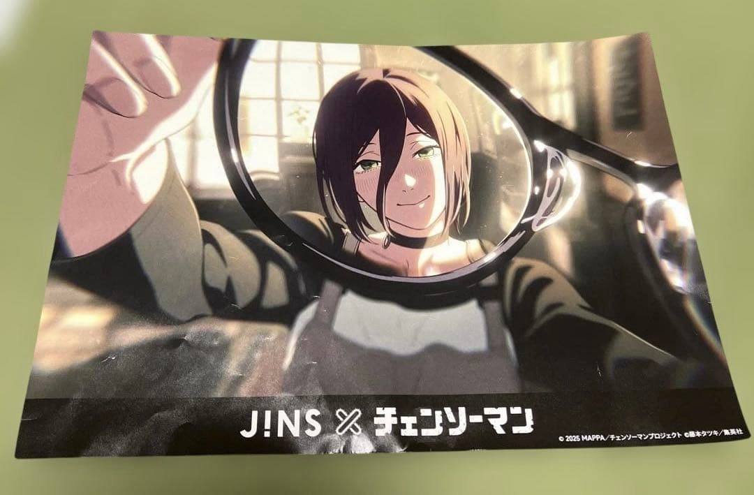 ユ*マ様 チェンソーマン×JINS コラボチラシ - メルカリ