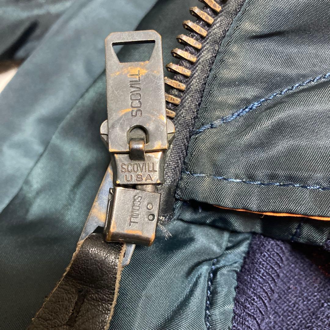 w*t様 70s USAF フライトジャケット USA MA-1 ネイビー L - メルカリ