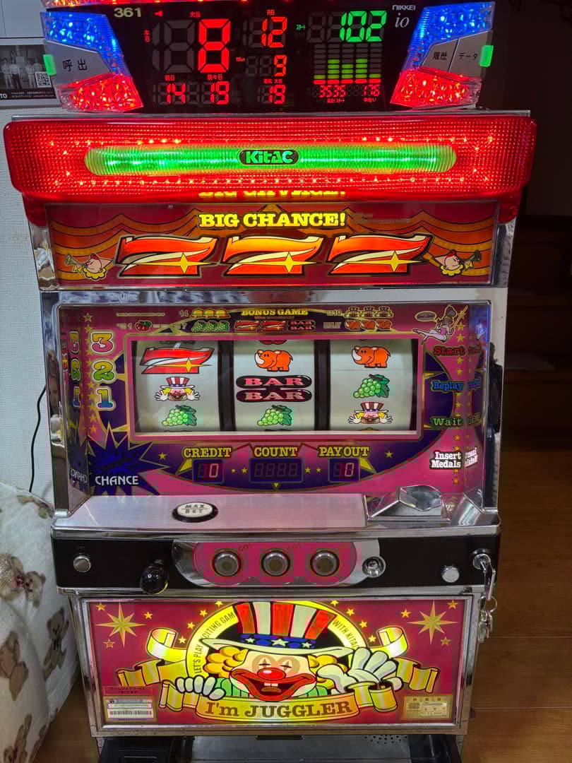 I'm Juggler スロットマシン ジャグラー - メルカリ