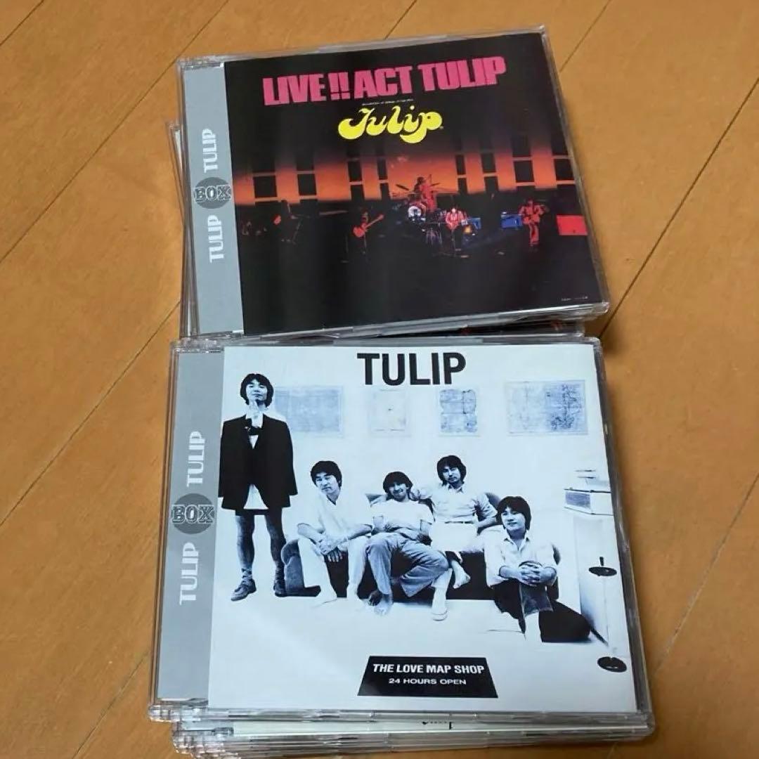 チューリップ TULIP BOX CD18枚組 (17タイトル) Tulip おいしい曲すべて ～Special Box～【数量限定】(4CD) : TULIP