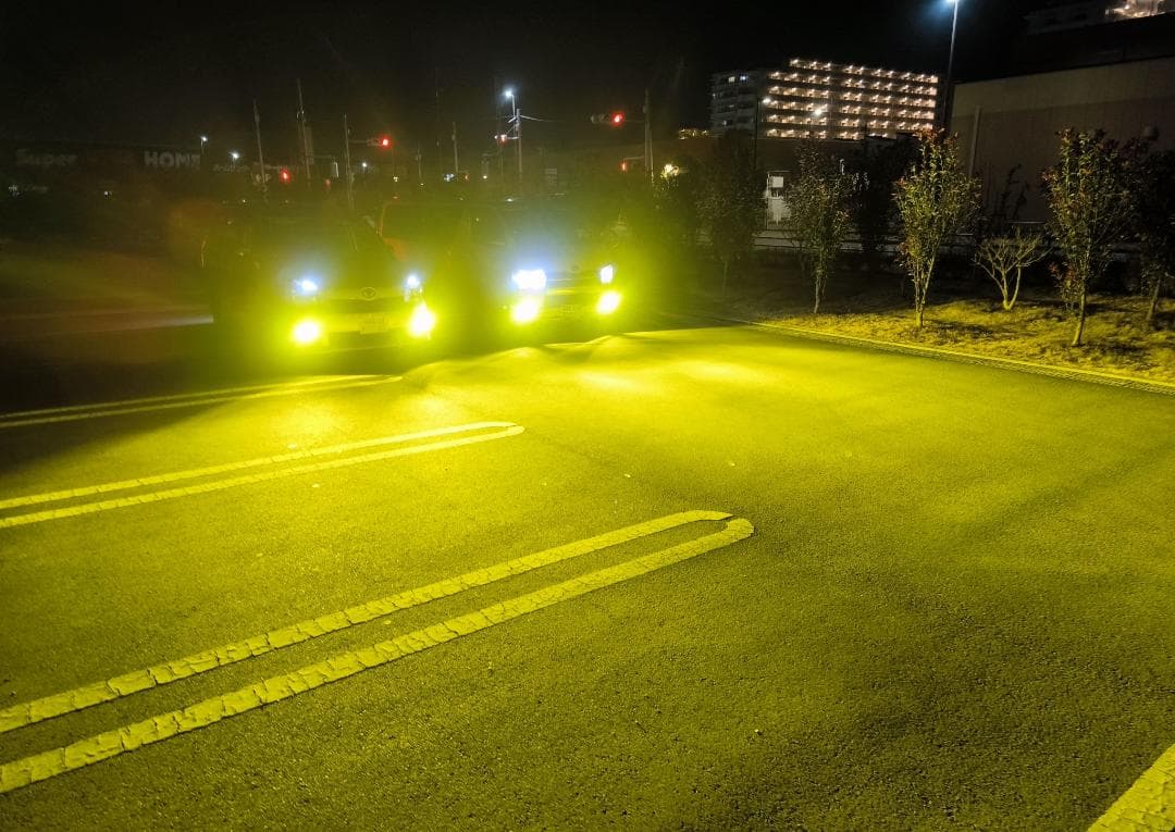 18LED 宇宙一明るいイエローフォグ H11H8H16H9HB4H1H3 - メルカリ