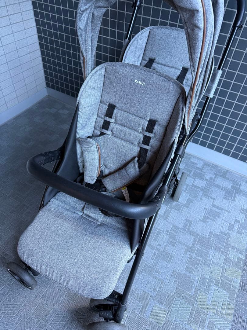 KATOJI 2人乗りベビーカー 2-Seaternextリアシートつき カトージ 二人乗りベビーカー 2-Seater・2-Seater next用リアシート 2