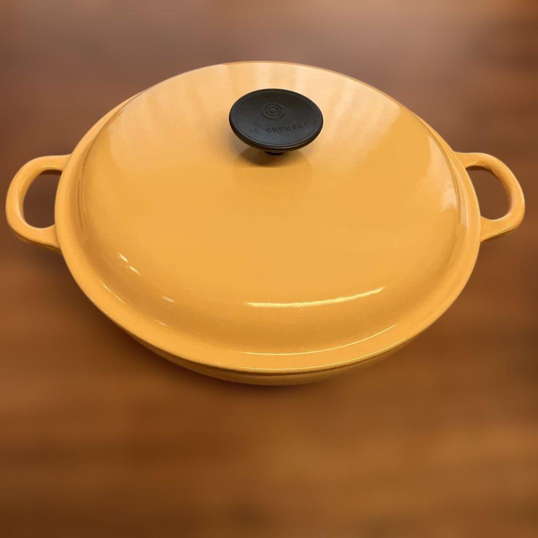 ル・クルーゼLE CREUSET ビュッフェキャセロール 26cm - メルカリ