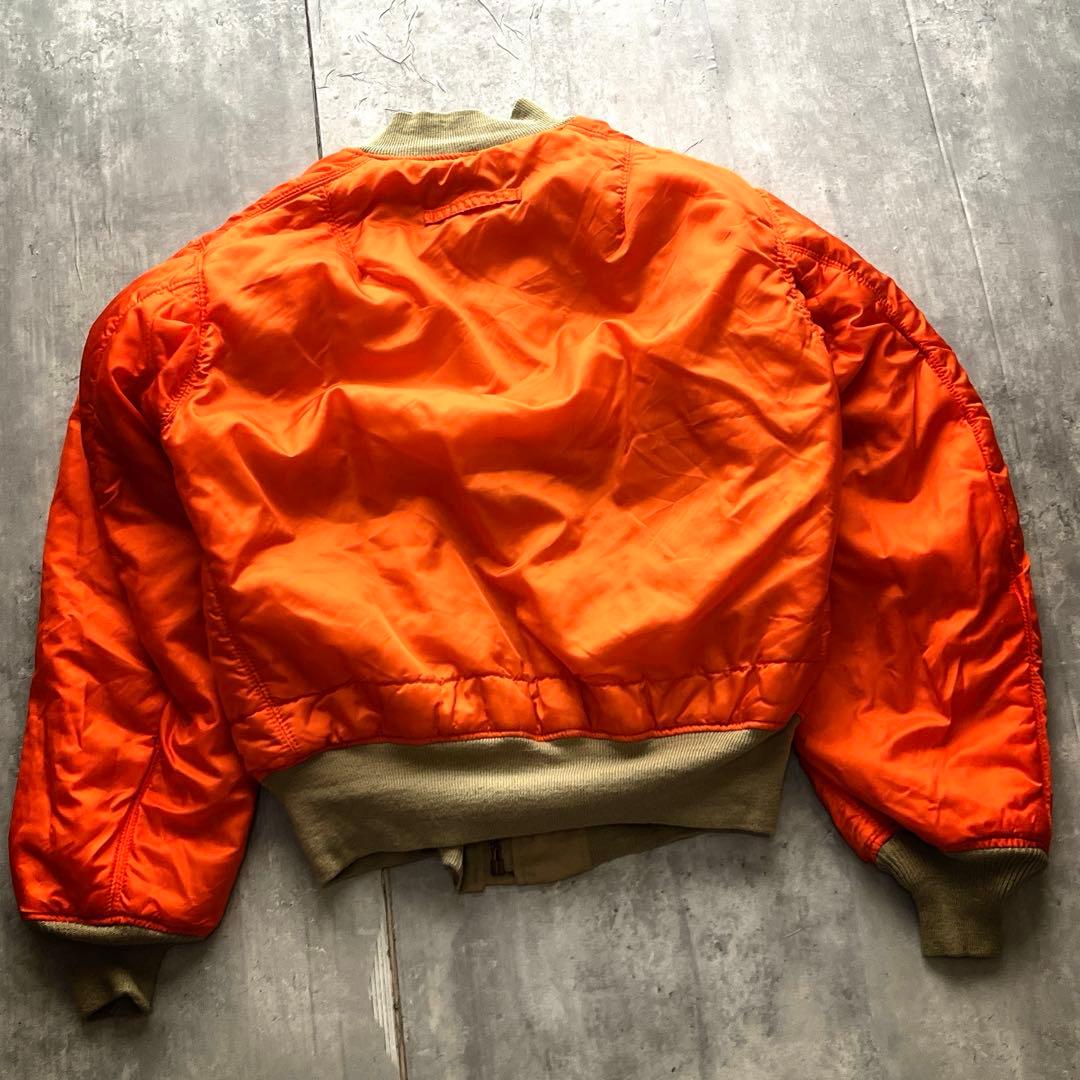 80s ALPHA MA-1 デザートカモ USA flight jacket - メルカリ