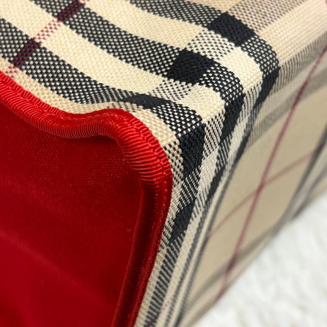 ✨美品✨BURBERRY LONDON バーバリーロンドンキャンバストートバッグ
