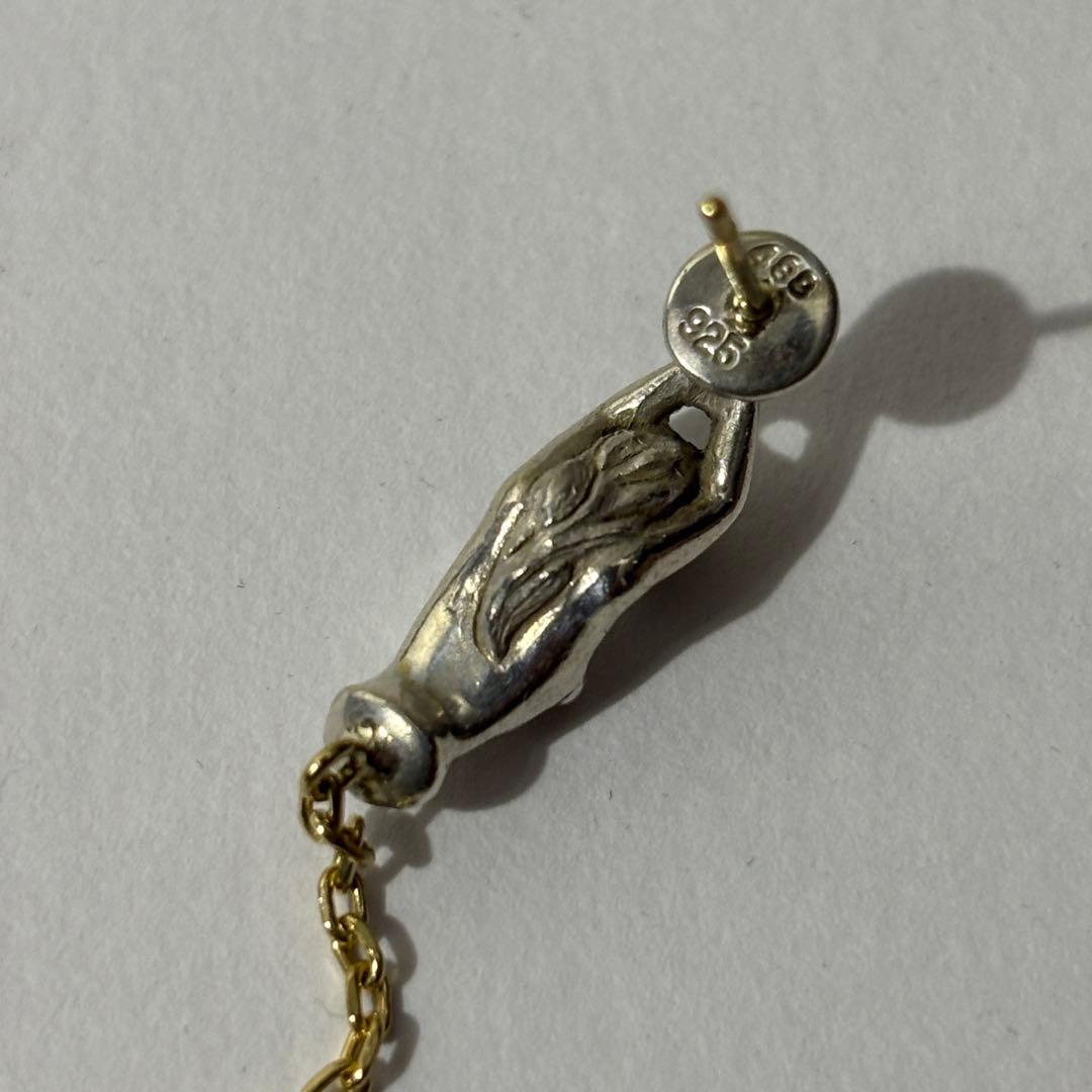 フロワティエドール【罪と罰】Froid Tiedeur 925 18K ピアス - メルカリ