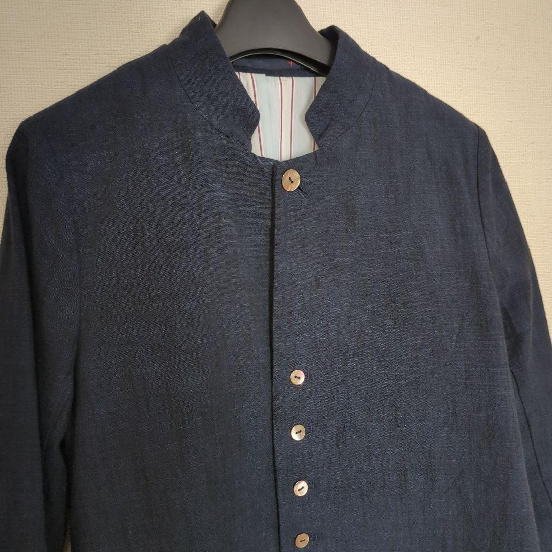 パラスパレス☆十日☆未使用インディゴ染めジャケット - メルカリ