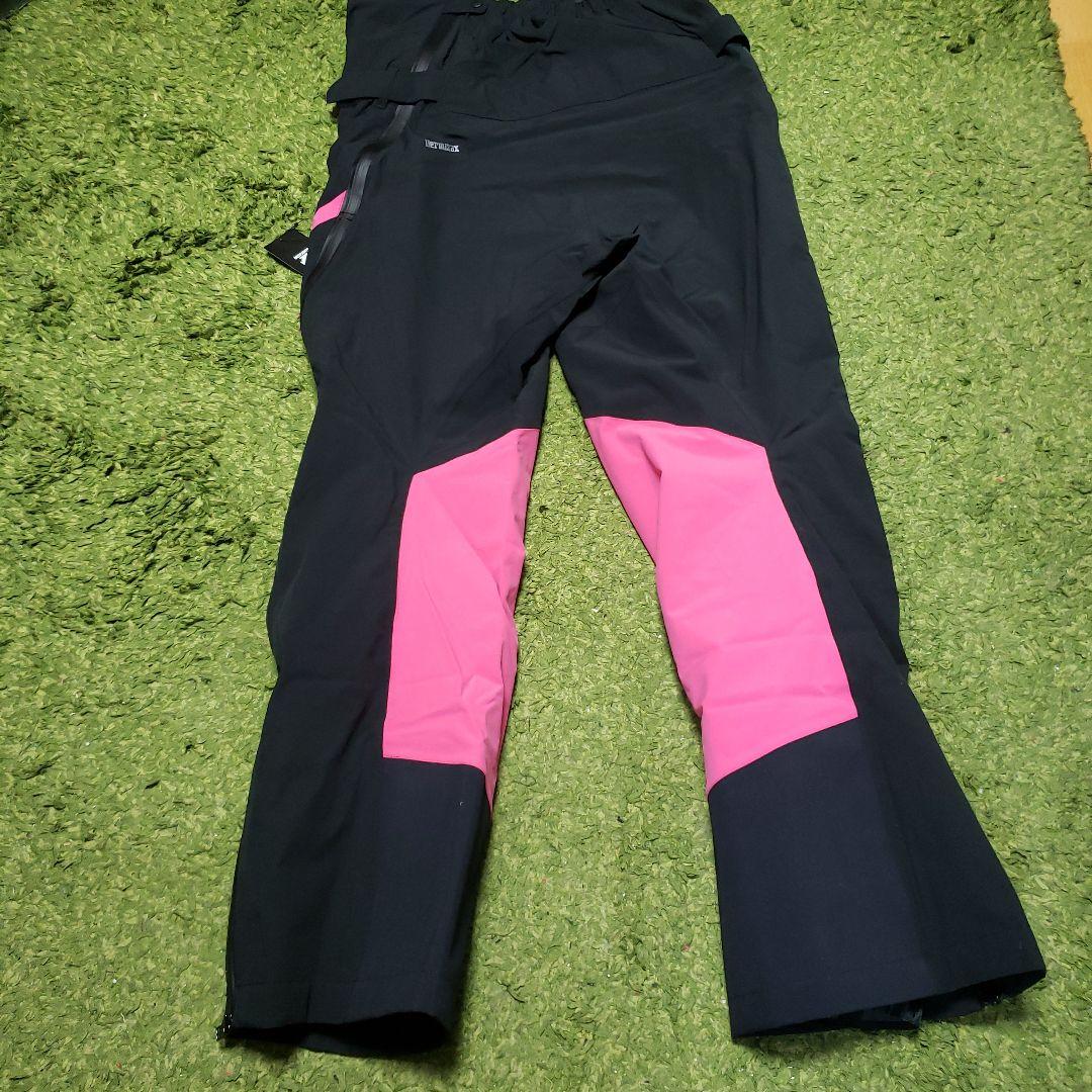 DESCENTE スキーウェア(上下) 黒/ピンク