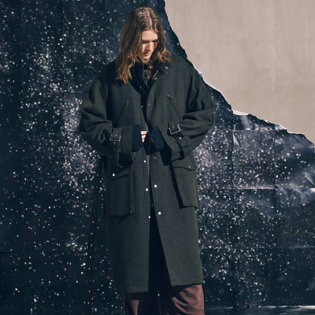 メゾンスペシャル　M-47コート　ブラック　サイズ2 MAISON SPECIAL（メゾンスペシャル）の「《UNISEX》M-47 Prime-Over