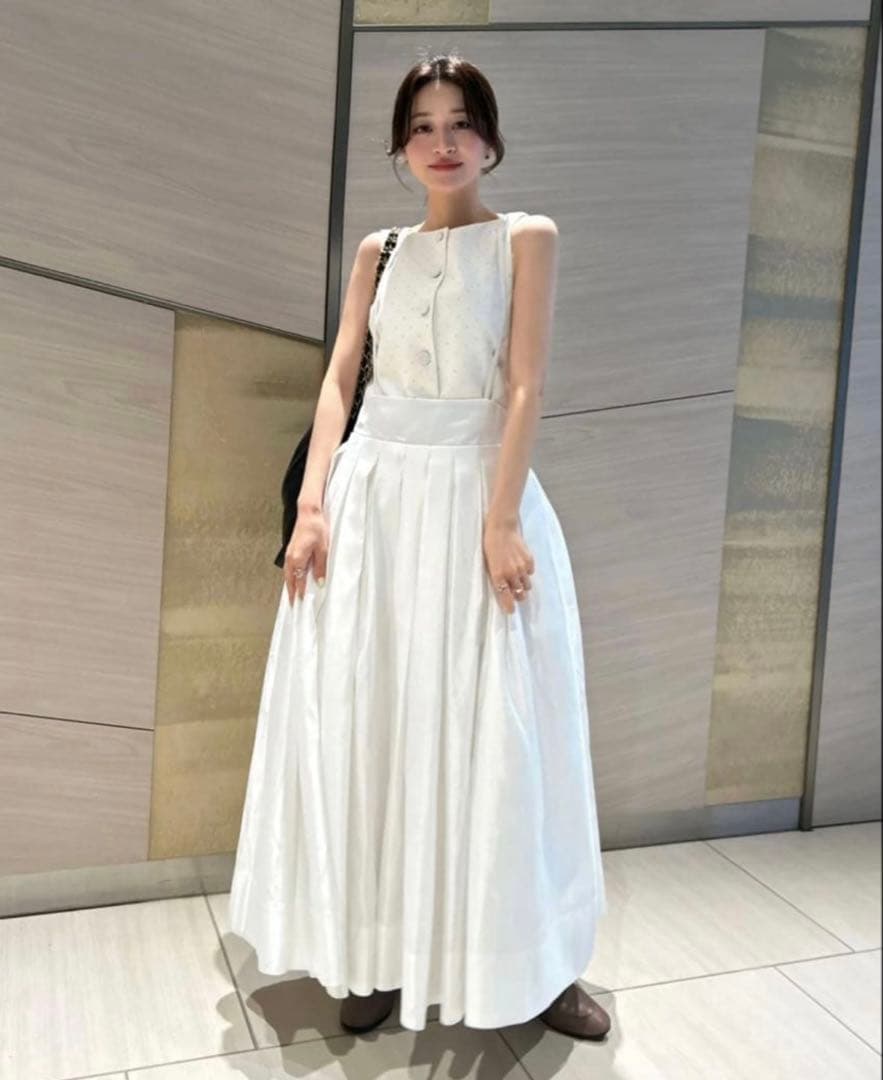 bibiy ASHLEY SUSPENDER SKIRT - メルカリ