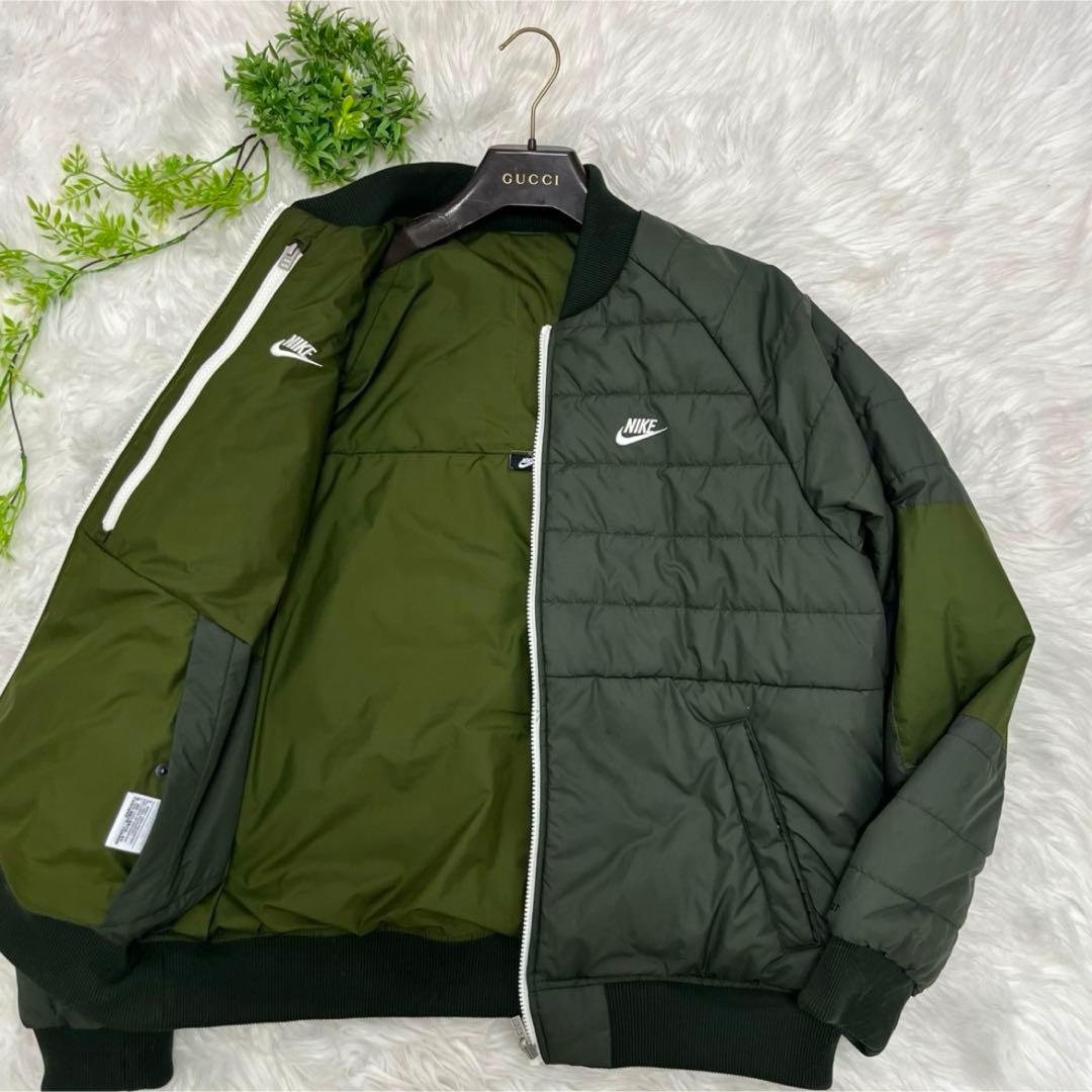 ナイキ NIKE リバーシブル 2WAY MA-1 ボンバージャケット ナイロン