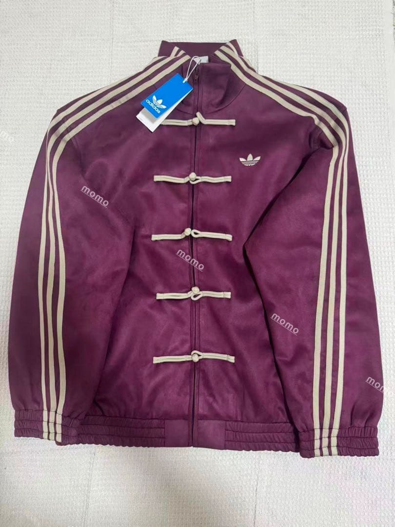adidasアディダス 中国限定 蛇年トラックジャケット パープル -L1