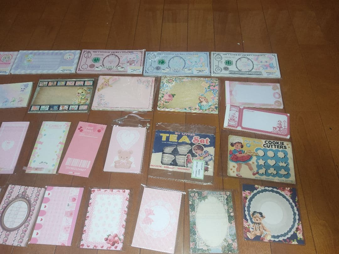 紙もの用 メモ用紙 デザインペーパー 100種類以上セットまとめ売り