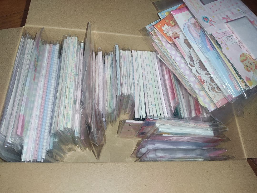 紙もの用 メモ用紙 デザインペーパー 100種類以上セットまとめ売り