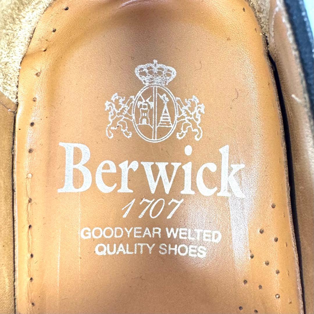 【Berwick】バーウィック（28.5cm） プレーントゥ ホールカット 美品