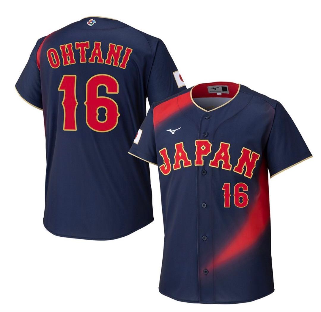 Lサイズ レプリカユニフォーム ビジター 大谷翔平 16 2026 WBC - メルカリ