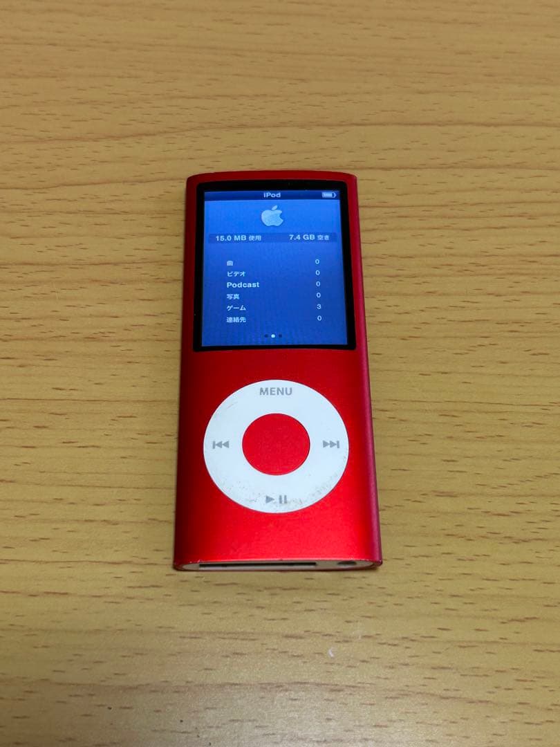 Apple iPod nano 第4世代 8GB (PRODUCT) RED - メルカリ