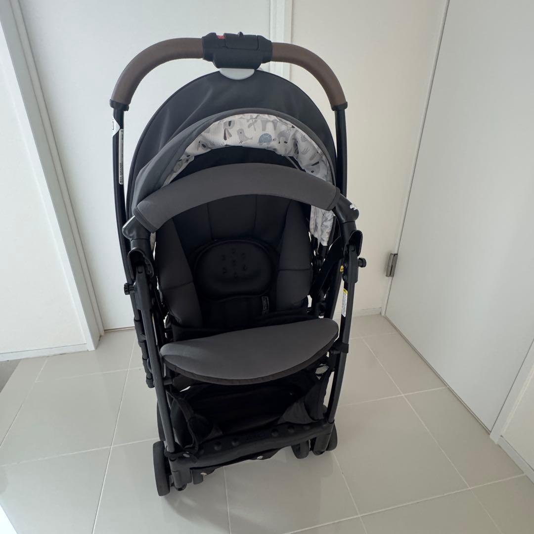 軽量ベビーカー アップリカ カルーンエアーメッシュAB 美品