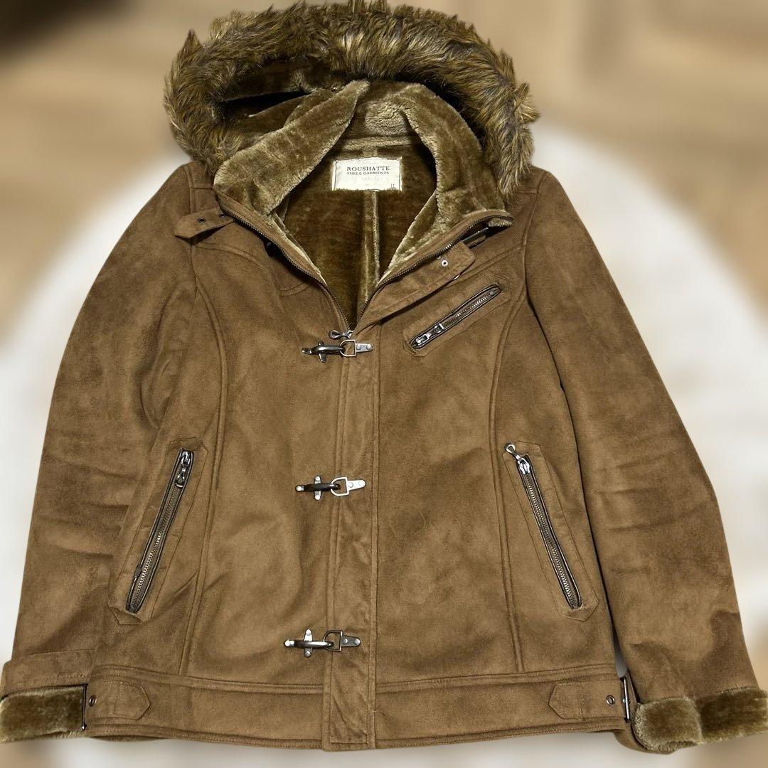 roushatte ファームートン ボアジャケット お兄系 y2k LL XL - メルカリ