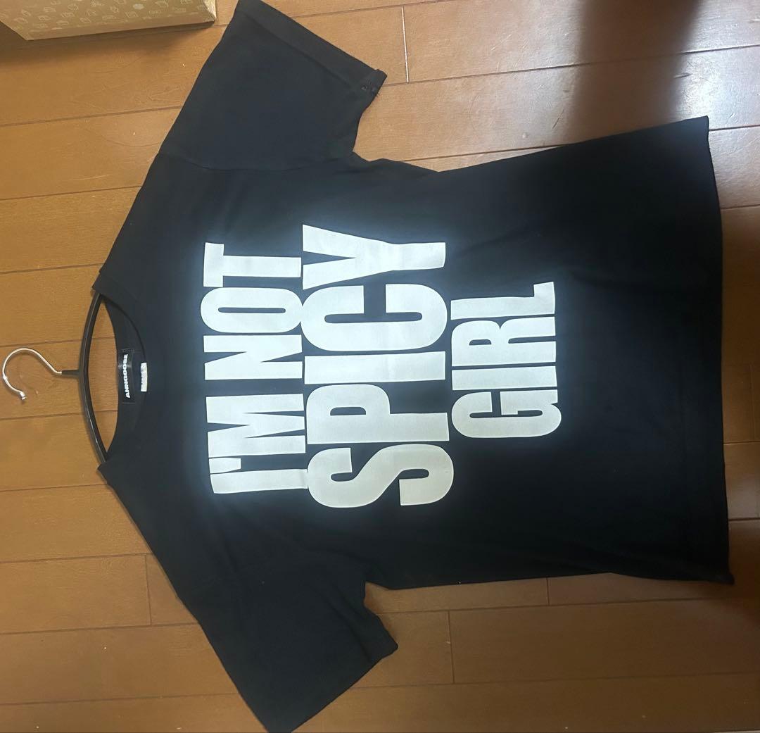 最終値下げangoose黒Tシャツ moneysex888 - メルカリ