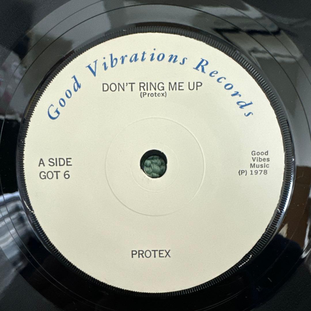 PROTEX『DON'T RING ME UP』7inch epアナログレコード