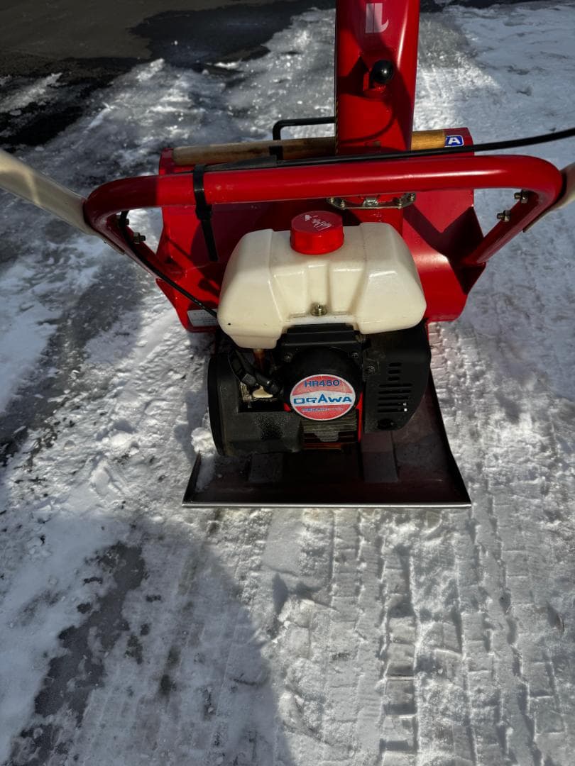 オガワ ハンディ―ラッセル除雪機 HR-450 引取限定 - メルカリ
