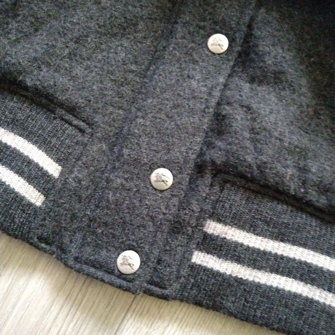 レア BURBERRY BLUE LABEL フード付き スタジャンニット 38 - メルカリ