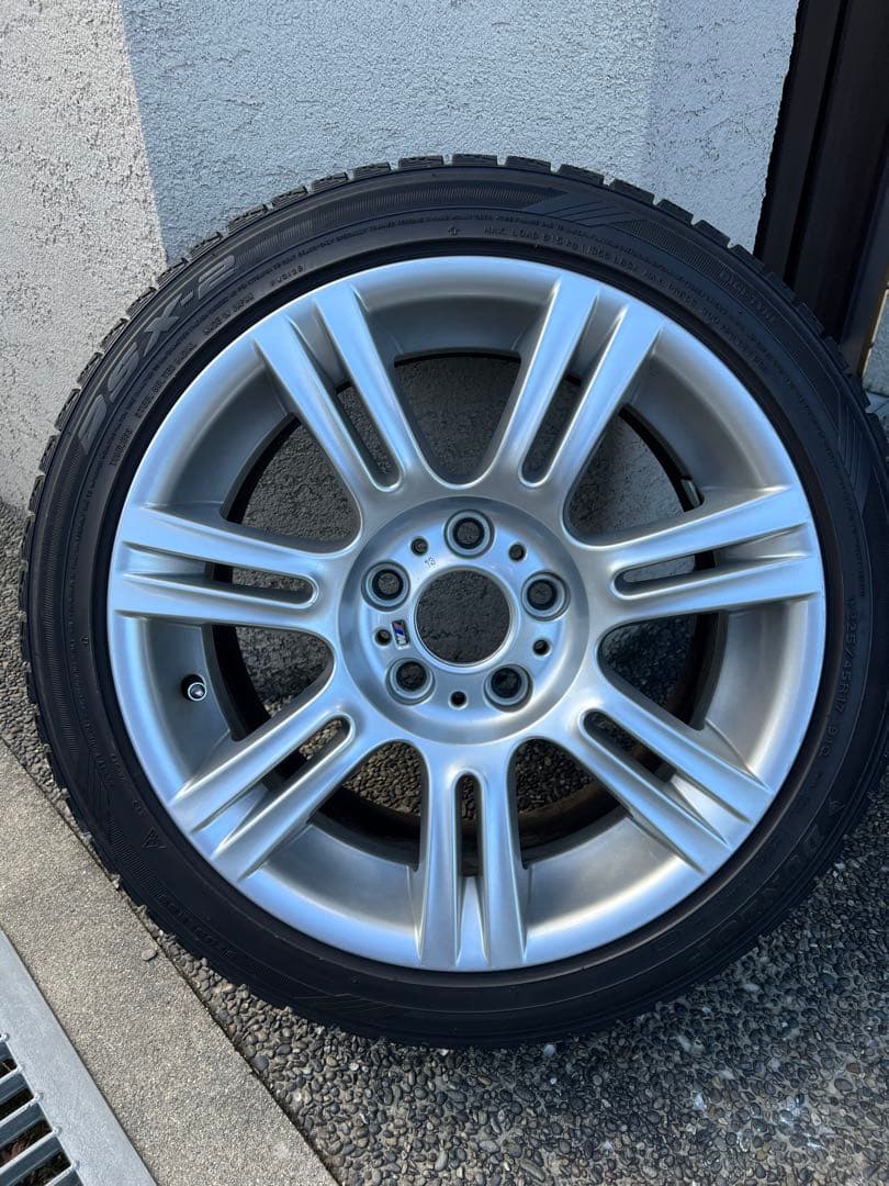 ジョージさま　E91 純正Mスポーツホイール スタッドレス付き