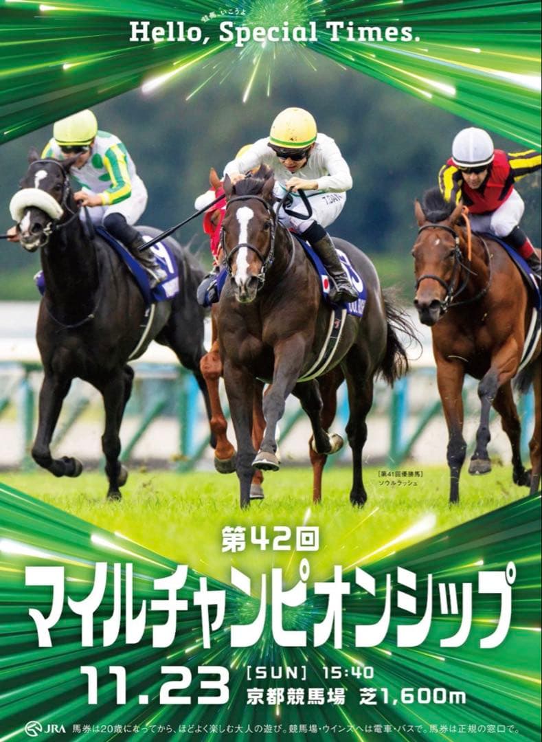 2025年 マイルチャンピオンシップ ソウルラッシュ ポスター S115192706