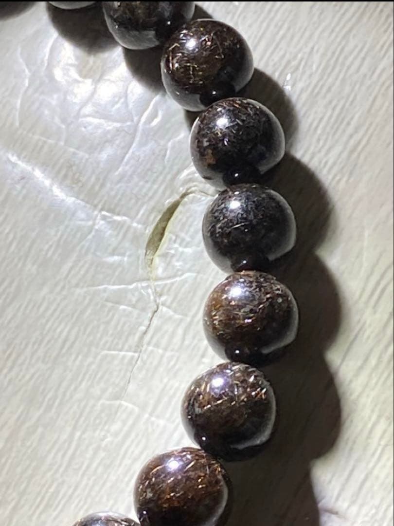 ⭐️大特価⭐️ブラックルチルクォーツ　 ルチレイテッドクォーツ　ブレスレット　天然石