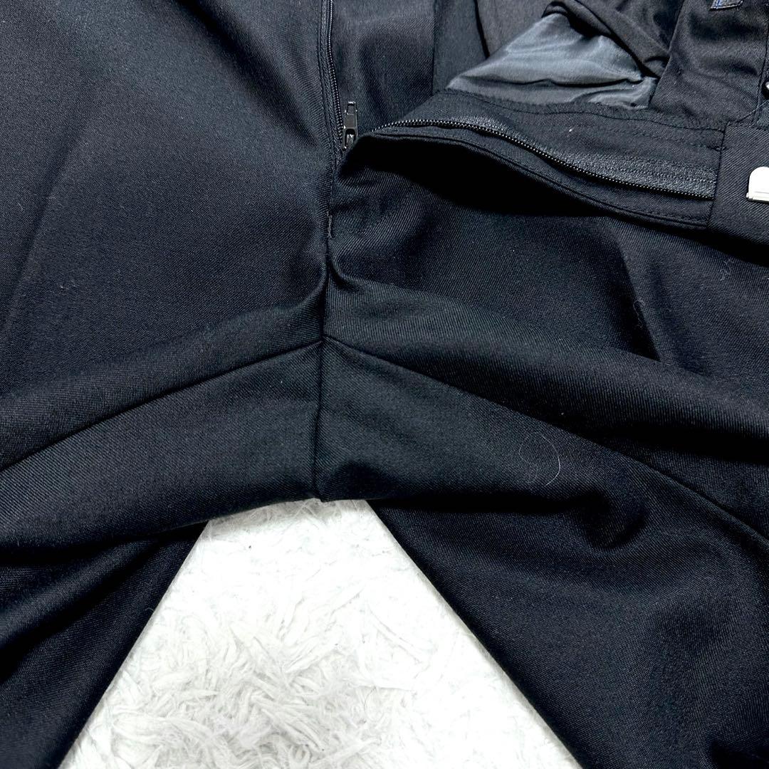 【美品】P.S.FA スーツ 3ピース ブラック 背抜き サイズ92Y6