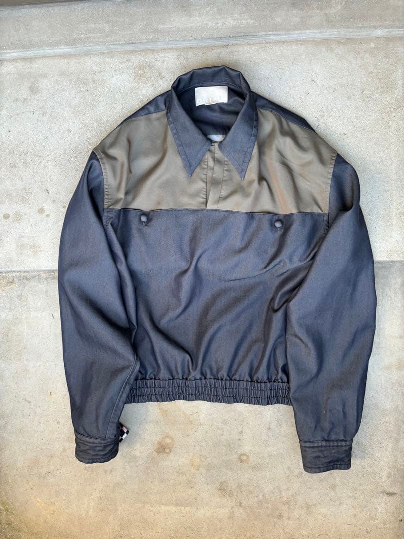 orimi 23aw open collar pullover 2