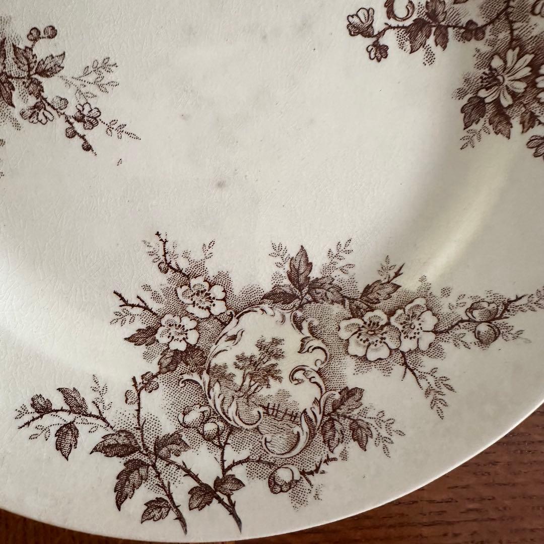 平皿 ジョワジールロワ　POMPADOUR フランスアンティーク