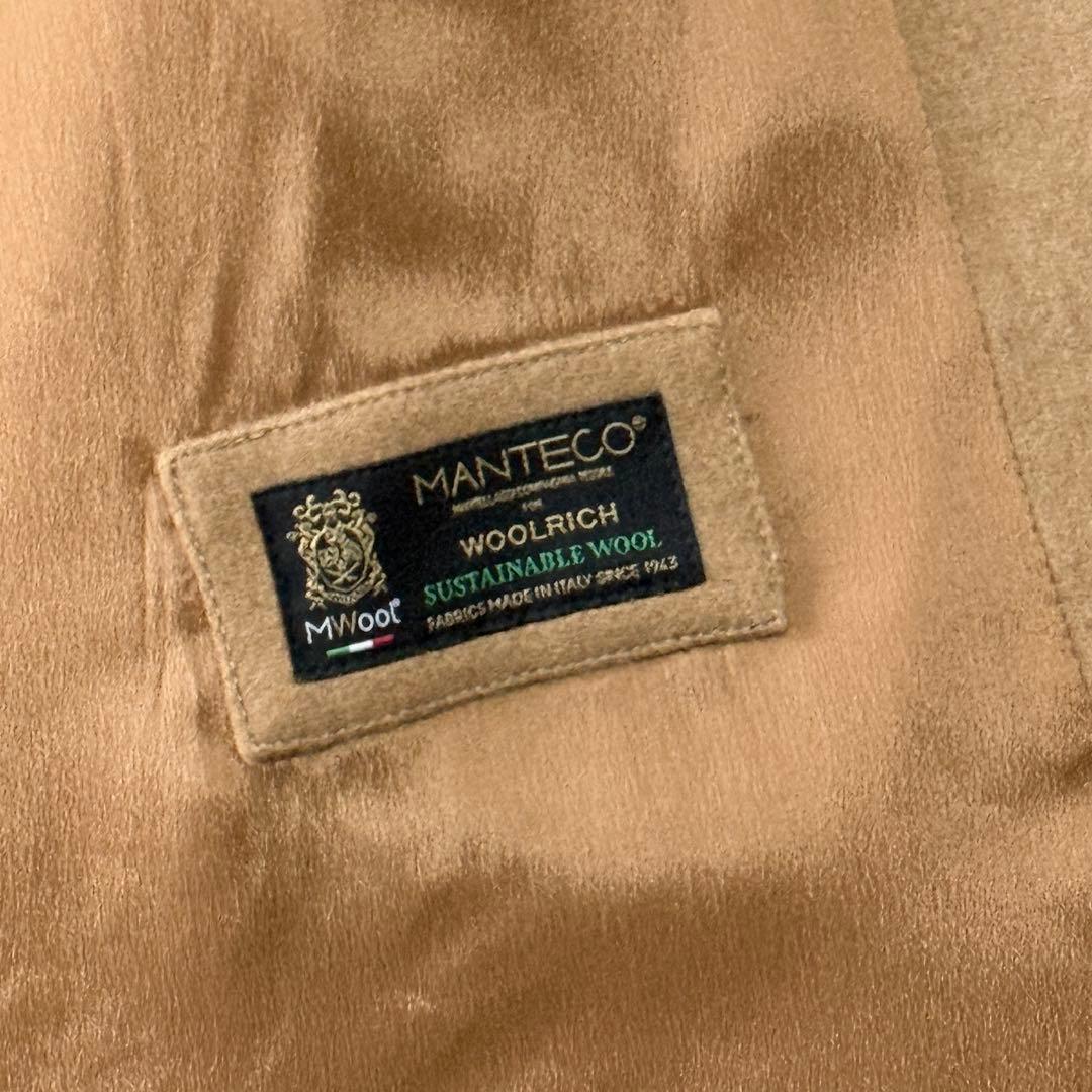 ウールリッチ MANTECO ウール CPO ジャケット コート 美品 キャメル