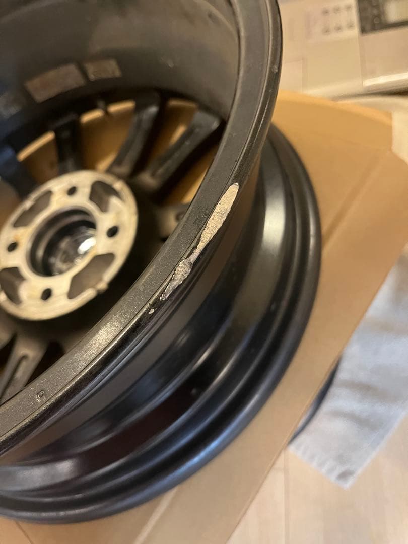 送料込！美品！アルミホイール15インチ4H100 5.5J+45 ガンメタ4枚