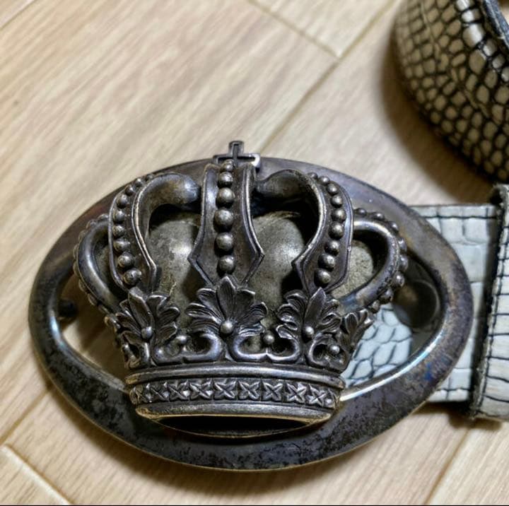 スペさん様専用 ジャスティンデイビス クラウンバックル クロコベルト