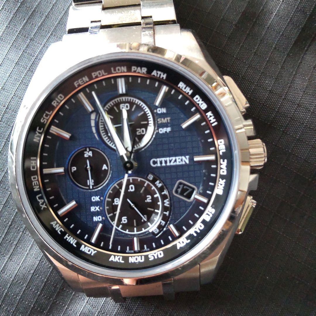 シチズン　AT8040-57L アテッサ エコドライブ 電波 チタン AT8040-57L: CITIZEN | シチズンウオッチ オフィシャルサイト