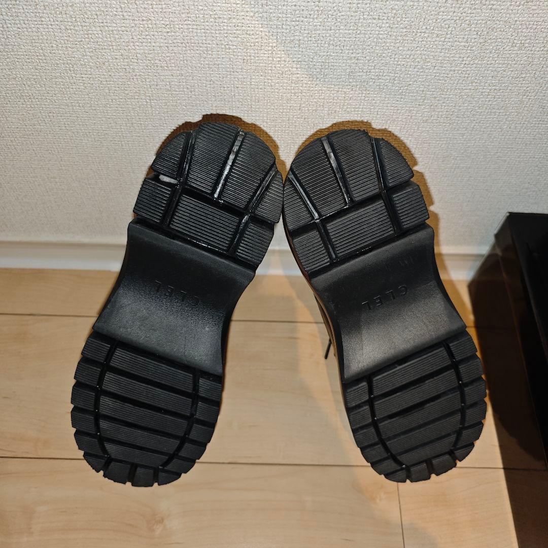 イエベ春　CLEL エアークッション ハイソールローファー