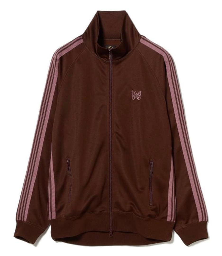 25AW トラックジャケットL ブラウンピンク ニードルズ needles - メルカリ
