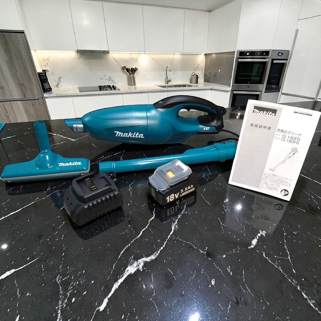 新品未使用フルセット】マキタ18Vクリーナー【王道掃除機】18V電池