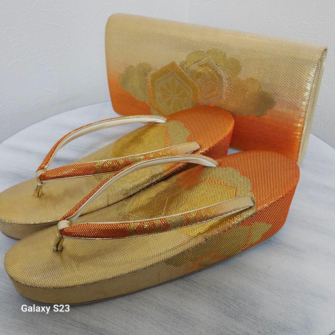 佐賀錦♡和装小物♡バッグ草履セット♡美品♡24㎝ - メルカリ